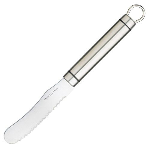Kitchen Craft boterspreider 22 cm RVS zilver