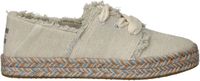 Toms Carolina Lace Up Instappers - Dames - Beige - Maat:39