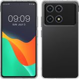 kwmobile telefoonhoesje geschikt voor Xiaomi Poco X6 Pro 5G - Transparant TPU Back Cover