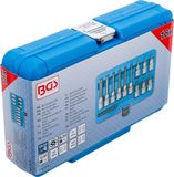 BGS technic BGS Dopsleutelbitset 1/4 / 1/2 Torx met boring 18 delig