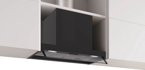 Bosch DBB65CC65 Afzuigkap Inbouw Zwart 582 m³/uur