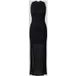 Maxi jurk met kant en split model 'NEW LIZA'
