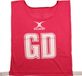 Gilbert Netball Monochrome Netball Bibs - Large - Roze