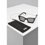 Urban Classics Poros With Chain Zonnebril - Zwart