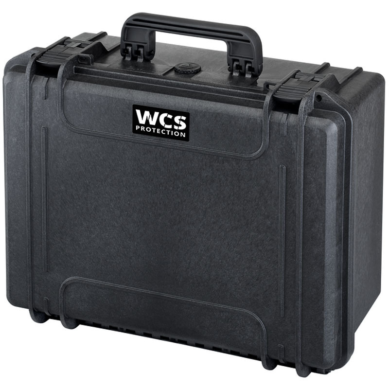 WCS Protection 465H220 koffer zwart incl. plukschuim