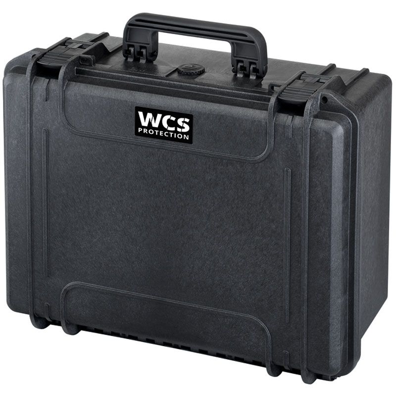WCS Protection 465H220 koffer zwart incl. plukschuim - 8011236465046