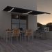 Maison Exclusive - Parasol électrique avec éclairage LED et capteur, 6 x 3 mètres, anthracite