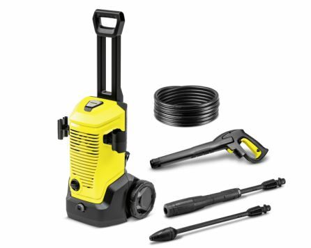 Kärcher K4 Hogedrukreiniger Staand Electrisch 420 L/u Zwart, Geel