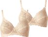 Triumph Soutien-gorge à armatures Compliment 90C Beige à fleurs