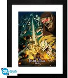 GBeye Attack on Titan Framed Print 30x40CM-S4 Key Art 3