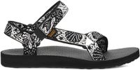Teva Original Universal Sandalen Dames Zwart/Wit