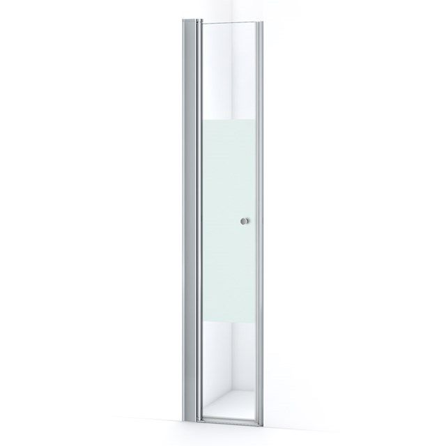 Maxaro Douchedeur Matte Strook 45cm Draaideur Zircon Comfort