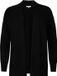Miss Etam Plus Miss Etam Dames Vest SENNA - Plus - Zwart - Viscose - Lange Mouw - Maat 3XL (46)