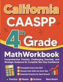 California CAASPP Grade 4 Math Workbook