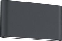 TRIO THAMES II Wandlamp Antraciet Aluminium IP54 2x 4,5W
