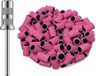 Goodbitz® - Rouleaux de ponçage pour lime à ongles - 240 grit - 100 pièces
