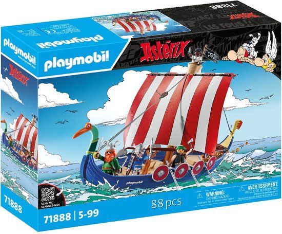 PLAYMOBIL Asterix Piratenschip 71888
