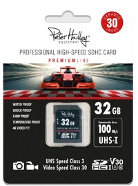 Peter Hadley Peter Hadley Prof. High-Speed 32GB UHS-I SDHCe Cl10, U3, V30 (100/70 MB/s)