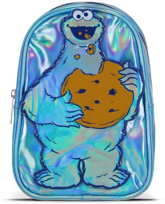 Sesame Street Cookie Monster - Shiny Mini Backpack Unisex Mini rugzak - meerkleurig - Standard