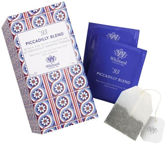 Whittard of Chelsea Zwarte thee Whittard of Chelsea Piccadilly Blend, 25 pcs.