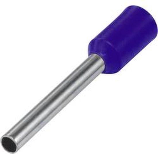 Vogt Verbindungstechnik 490912 Adereindhulzen 16 mm² Deels geïsoleerd Blauw 100 stuk(s)