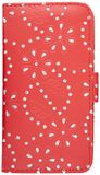 LD Case A000863 beschermhoes voor iPhone 6, 4,7 inch, strass-motief, rood