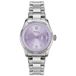 Breil CLASSIC ELEGANCE Vrouwen Polshorloge Analoog Quartz Zilverkleurig/Paars Staal