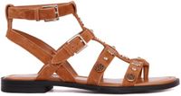 Guess Yazza Platte Sandalen Dames Bruin Synthetisch 38