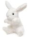 Uni-Toys - Konijn met slappe oren (wit) - 15 cm