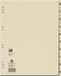 Oxford Scheidingsbladen Chamois Karton 240 x 300 mm