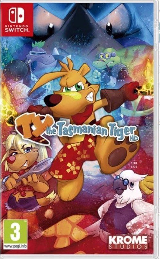 krome studios Ty The Tasmanian Tiger HD - Nintendo Switch - Standard Edition