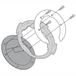Givi Bmw R 1200 Gs/gs Adventure/rt&r 1250 Rt/gs Adventure Brandstoftankring Zilver