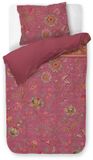 Pip Studio Mumbai Evening dekbedovertrek - Eenpersoons - 140 x 200/220 cm - Donker roze