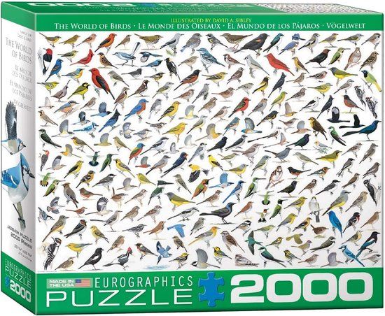 Eurographics The World of Birds Puzzel - 1000 Stukjes