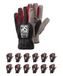 RS Synth TEC Winter geïsoleerde montagehandschoenen, kunstlederen handschoenen, maat 11, 12 paar/zwart grijs/werkhandschoenen, leren handschoenen, beschermende handschoenen, afgewerkt met een manchet