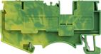 Degson Wago Aansluitklem voor aardverbinding, 4mm², 3-polig, geel-groen, type 3961