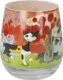 Goebel - Rosina Wachtmeister | Windlicht Lestate in giardino | Glas - 9cm