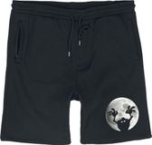 Looney Tunes Taz - Moonlight Heren Shorts - Zwart - L