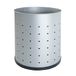 OFITURIA® Afvalemmer voor binnen, metaal, 16 liter, zilverkleurig met gat