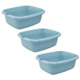 keeeper Bak björk, universeel, met tuit, rechthoekig, 9 l, 38 x 32 x 14 cm, blauw (Nordic Blue), 3 stuks