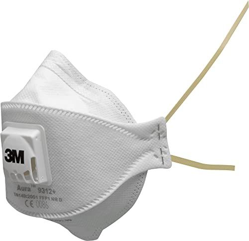 3M Aura 9312+ FFP1 Deeltjesmasker met ventiel, 10 stuks