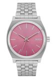 Nixon Time Teller polshorloge voor heren zilver RVS 38,5mm A045-2719-00