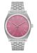 Nixon Time Teller polshorloge voor heren zilver RVS 38,5mm A045-2719-00