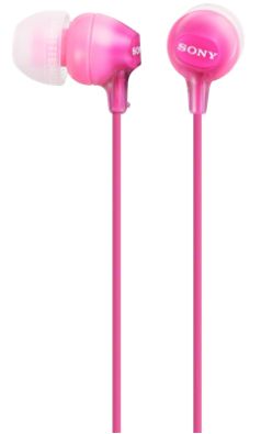 Sony MDR-EX15AP In-Ear Headset - Pink