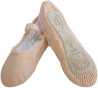 Children's Soft Ballet Shoes Valeball Pink - Size 23
