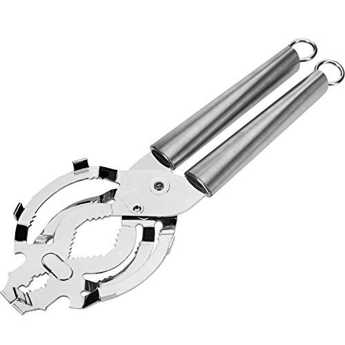 Westmark Deksel opener voor schroefdeksel tot 10 cm diameter, Glory, zilver