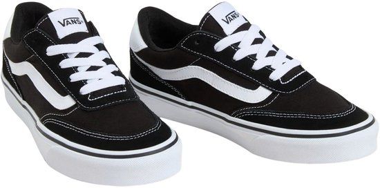 Vans Brooklyn LS Suede/Canvas Black/White Unisex Sneakers