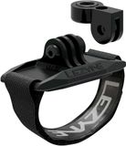 Lezyne HELMET MOUNT LED CM - GO PRO BLACK