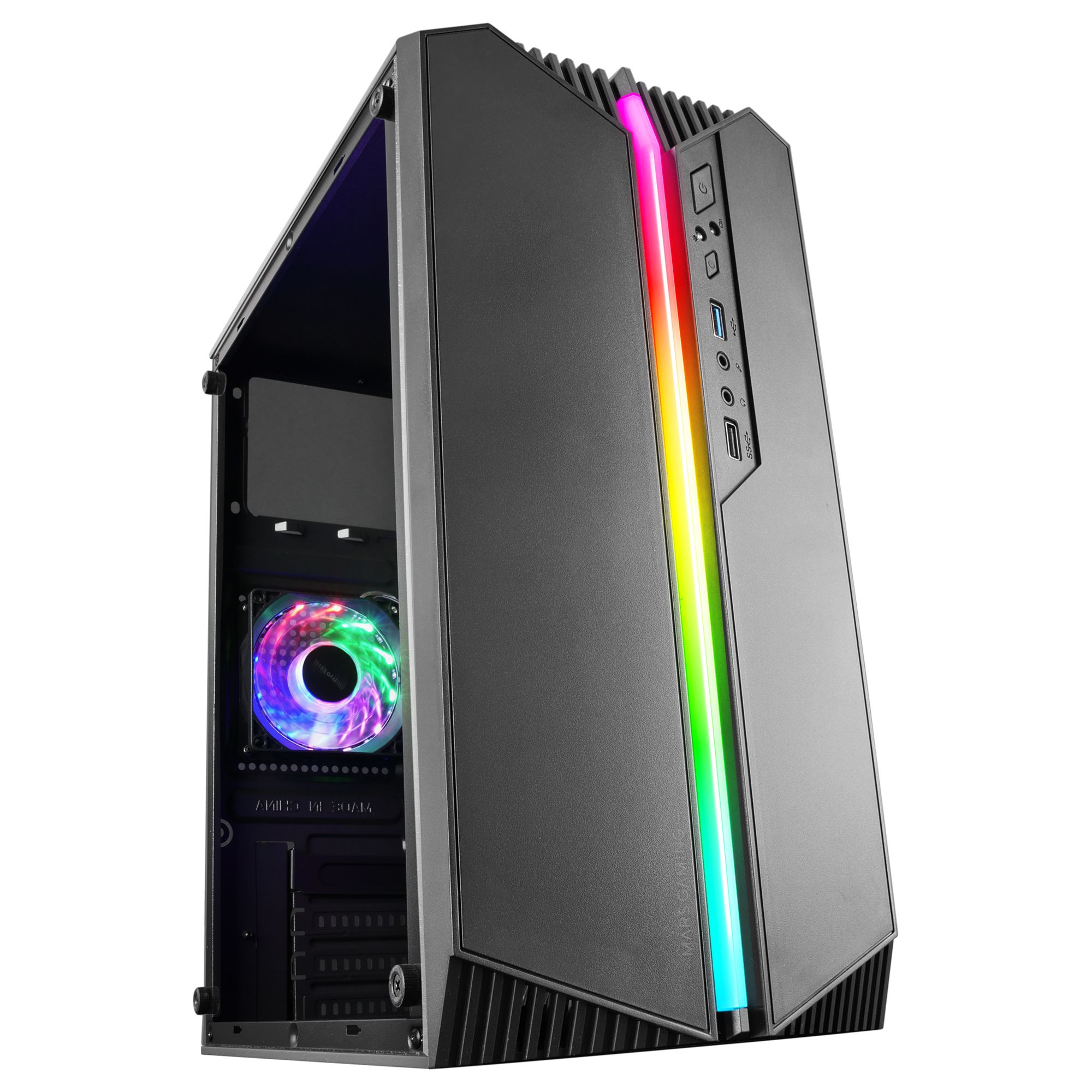 Mars Gaming MCS1 computerbehuizing Mini Tower Zwart