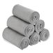 Special SG Glory Fleece Plaid, Bulk Fleece Deken, Effen, Groothandel Lichtgewicht Warm, Zacht voor Huisdier, Bed, Bank, Kantoor, Huwelijksgeschenken Reisseizoenen (Grijs, Pak van 6-50 x 60 Inch)